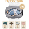 Travel Carry on Overnight Bag, Hospital Bags for Labor and Delivery, Laptop Compartment, Shoes Bag Duffel Bags RJ204231