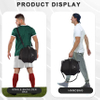 Volleyball Bag Adjustable Shoulder Strap Soccer Bags for Boys Girls 2 Side Mesh Pockets Ball Bag Waterproof Portable Football Softball Carrier Holder Ball Bag RJ19689