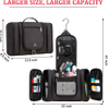 Large Hanging Toiletry Bag, 3 in 1 Travel Makeup Bag with 2 Removable Storage Bags for Women, Men and Baby Waterproof Shaving Cosmetic Bags RJ21699