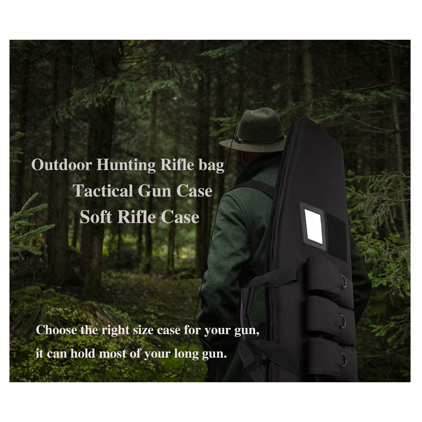 Durable Waterproof Soft Rifle Padded Shooting Tactical Outdoor Sports Bags Hunting Bag with Multi Pocket