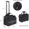 Premium Laptop Bag Fits up to 17.3 Inch Laptop Water-Repellent Wheeled Computer Bag Overnight Roller Case for Business/Travel/School/Men/Women