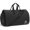 Convertible Garment Bag with Shoulder Strap, Shoes Compartment, Carry on Travel Suit Bags, 2 in 1 Garment Duffle Bag for Men Women Garment Bag