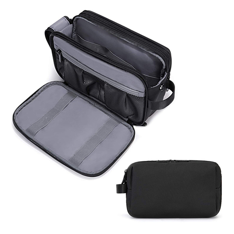 Toiletry Bag for Men Travel Toiletry Organizer Kit Water-Resistant Shaving Bag