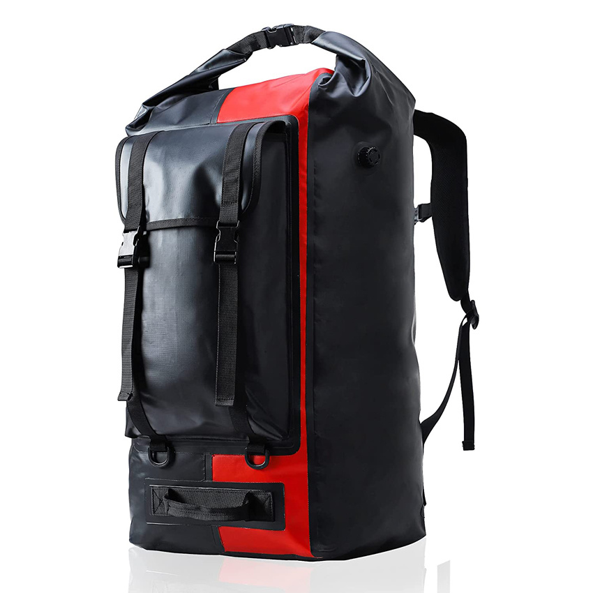 Extra Large Waterproof Gear Backpack Roll Top Dry Bags Duffel for Kayaking Hiking Camping