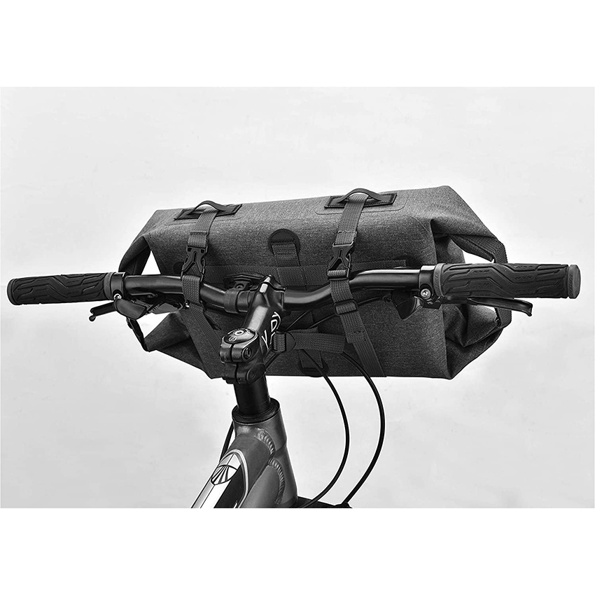 Handlebar Pack Waterproof Adjustable Front Storage Bike Pouch Bag