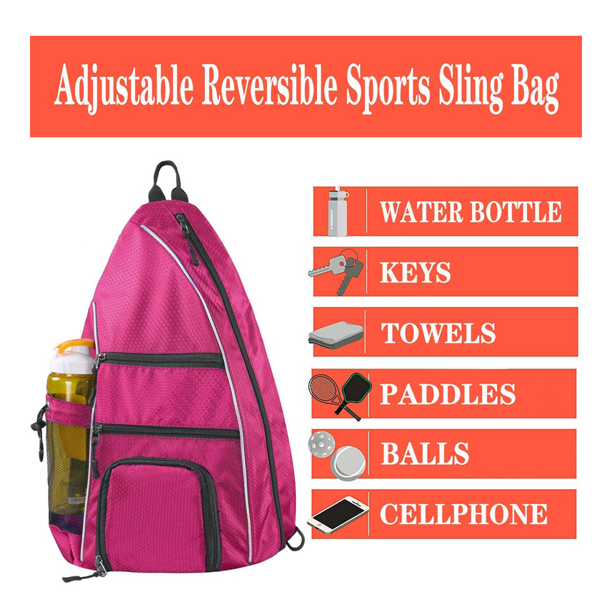 High Quality Outdoor Ventilate Sports Bag Fashion Travel Sling Bag