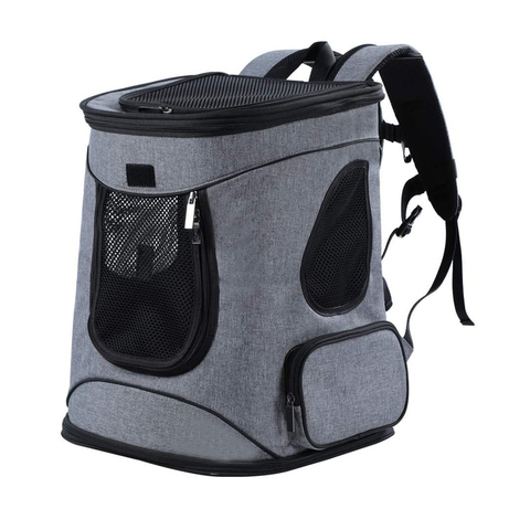 Comfort Dogs Cats Carrier Backpack Durable Pet Bag for Walk Hiking and Cycling
