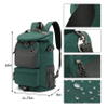 Gym Duffle Bag Laptop Backpack Waterproof with Shoes Compartment for Travel Sport Hiking