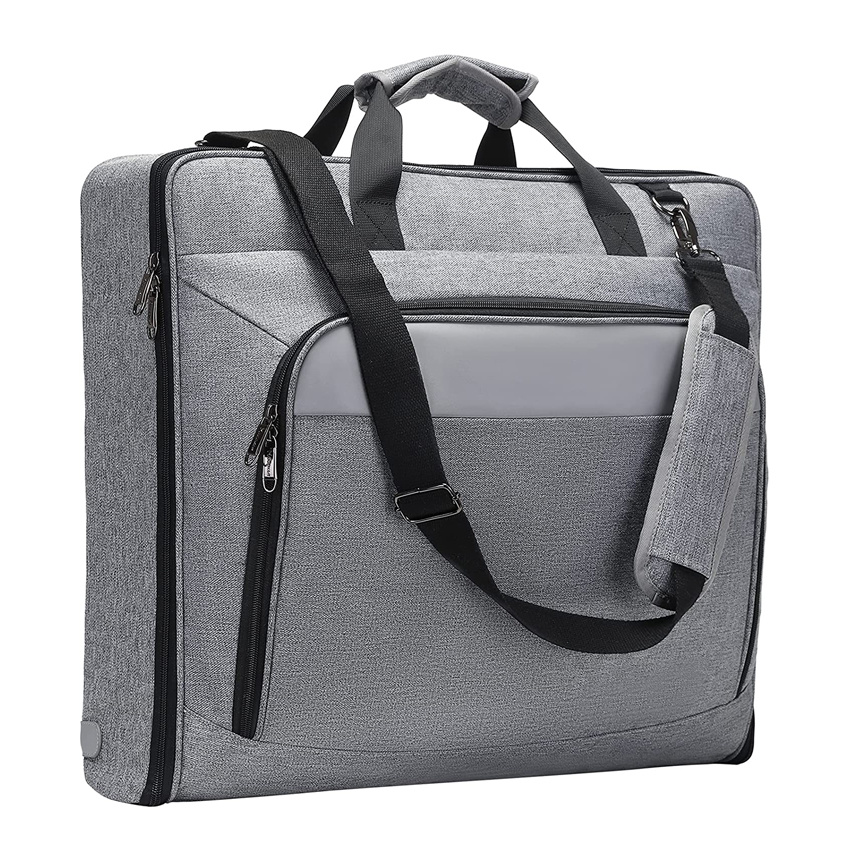 Business Travel Carry on Bag Hanging Suitcase Suit Luggage Garment Bag with Shoulder Strap