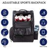 Stylish Golf Bag Functional Frisbee Bag Foldable Disc Golf Bag