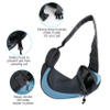 Breathable Mesh Puppy Carrier Portable Adjustable Travel Cat Sling Bag