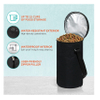 Lightweight Pet Travel Food Bag Collapsible Dog Dry Food Carry Bag