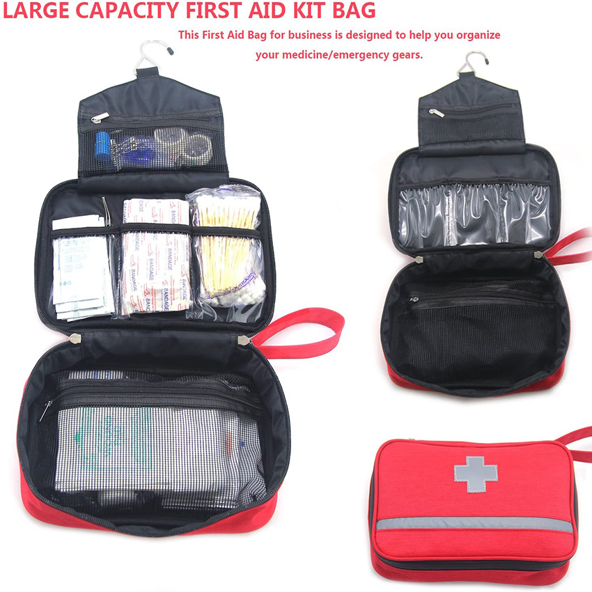 Reflective Emergency Empty Bag Emergency Equipment Kits Gift Choice for Family Outdoors Workplace Waterprooffirst Aid Kit Bag