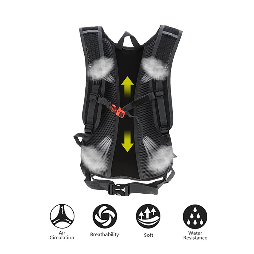 Lightweight Small Daypack for Everyday Life Waterproof Motorcycle Backpack Hiking Backpack Sports Bag