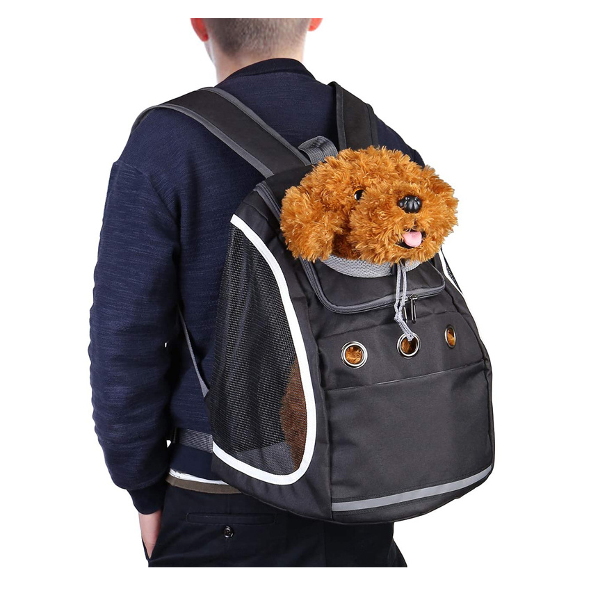 Comfortable Dog Cat Carrier Shoulder Backpack Breathable Puppy Pet Bag China Wholesale