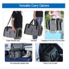 Expandable Soft-Sided Cat Travel Bag Collapsible Portable Dog Carrier Bag