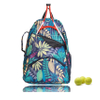 Plant Leaves Print Outdoor Bag Portable Tennis Backpack Versatile Student Bag