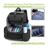 Large Capacity Disc Golf Backpack Frisbee Golf Bag Professional Outdoor Sports Bag