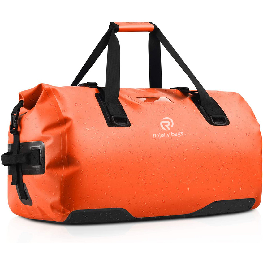 Large Waterproof Duffle Travel Dry Duffel Bag Heavy Duty Bag with Durable Straps & Handles for Kayaking Paddleboarding Boating Rafting Fishing Duffel Bag