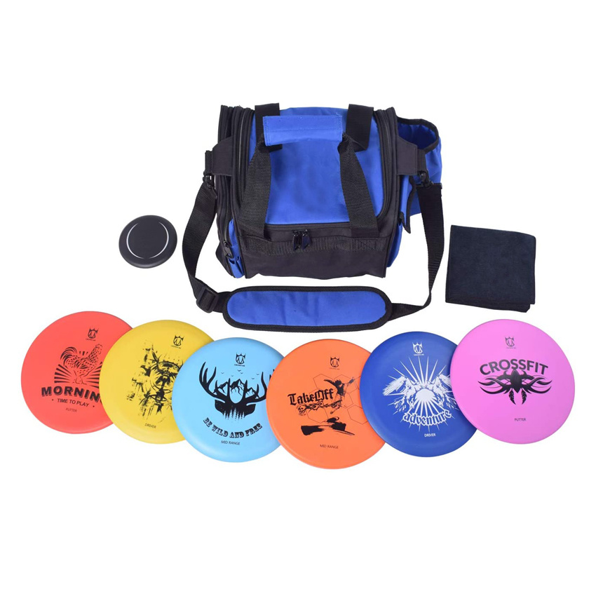 Foldable Frisbee Bag Wholesale Nylon Sports Disc Golf Bag Custom Dog Pet Products