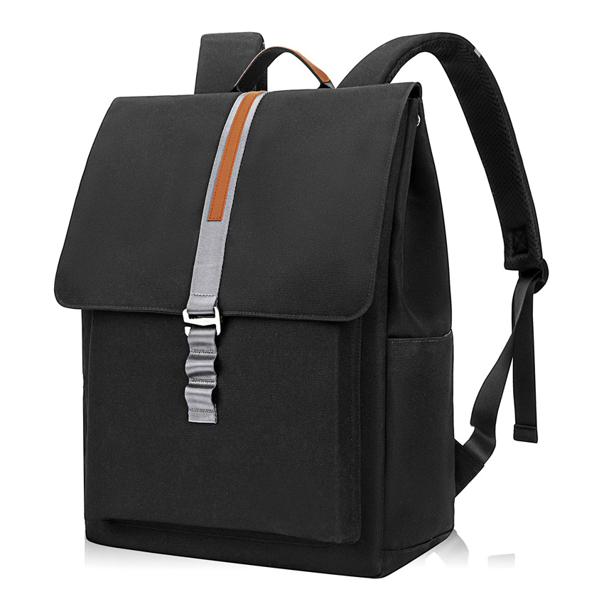 Fashion School Bookbag Vintage Business Work Commuter Backpack for Men Women