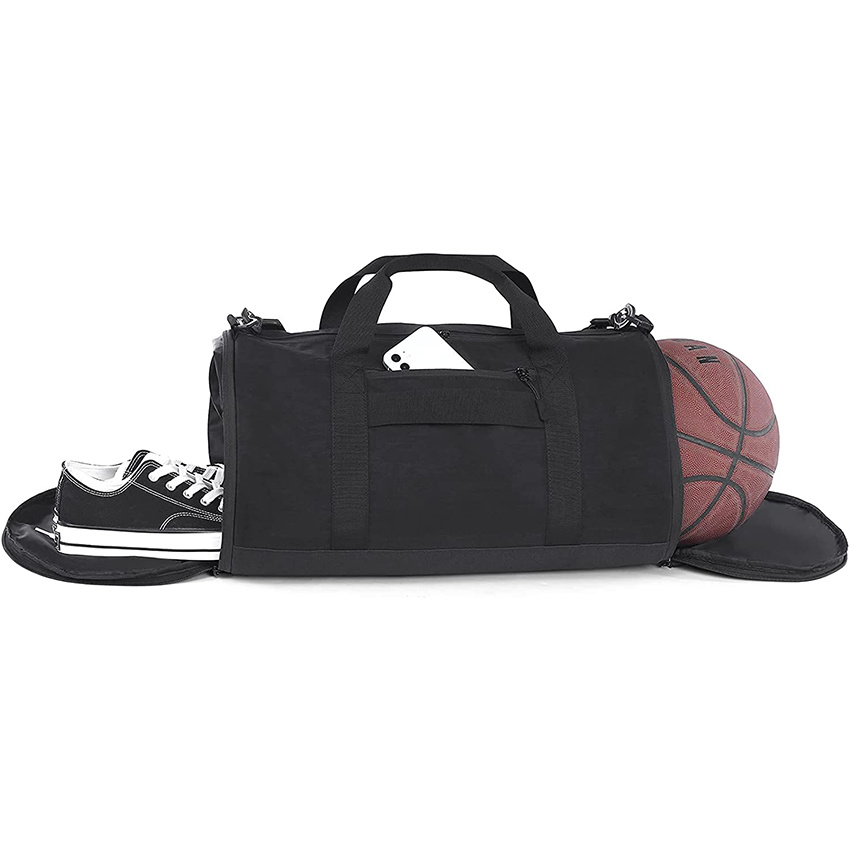 Basketball Sport Bags with Shoes Compartment &Wet Pocket Travel Duffel Bag E-Friendly&Lightweight Sport Bag