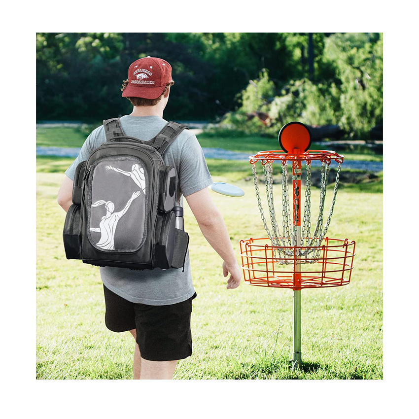 Wholesale Disc Golf Bag Lightweight Frisbee Golf Bag Casual Durable Disc Golf Backpack
