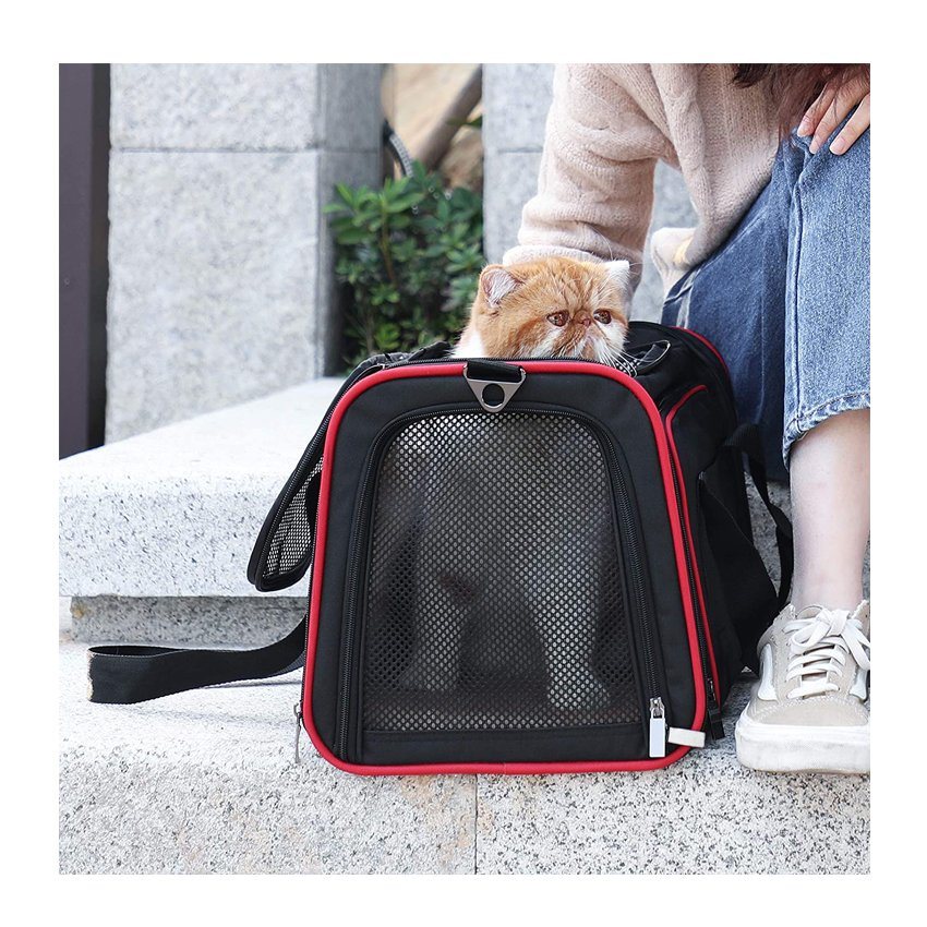 Lightweight Pet Bag Expandable Durable Dog Carriers Bag Pet Travel Bag Pet Product