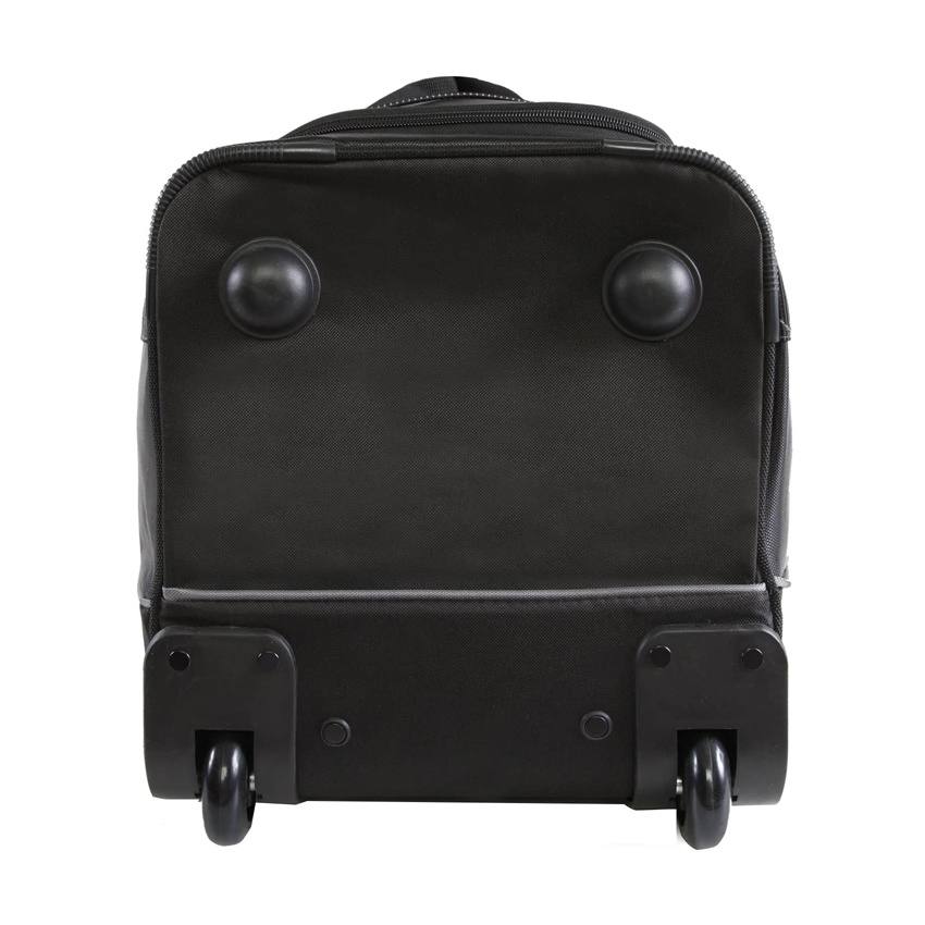 Roomy Wheeled Duffel Travel Bag Upright Trolley Bag Outdoor Rolling Bag