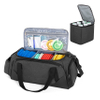 Waterproof PU Disc Golf Bag Frisbee Golf Bag with Cooler Bag for Drinks