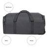 Large Capacity Luggage Bag Rolling Travel Bag Outdoor Trolley Bag