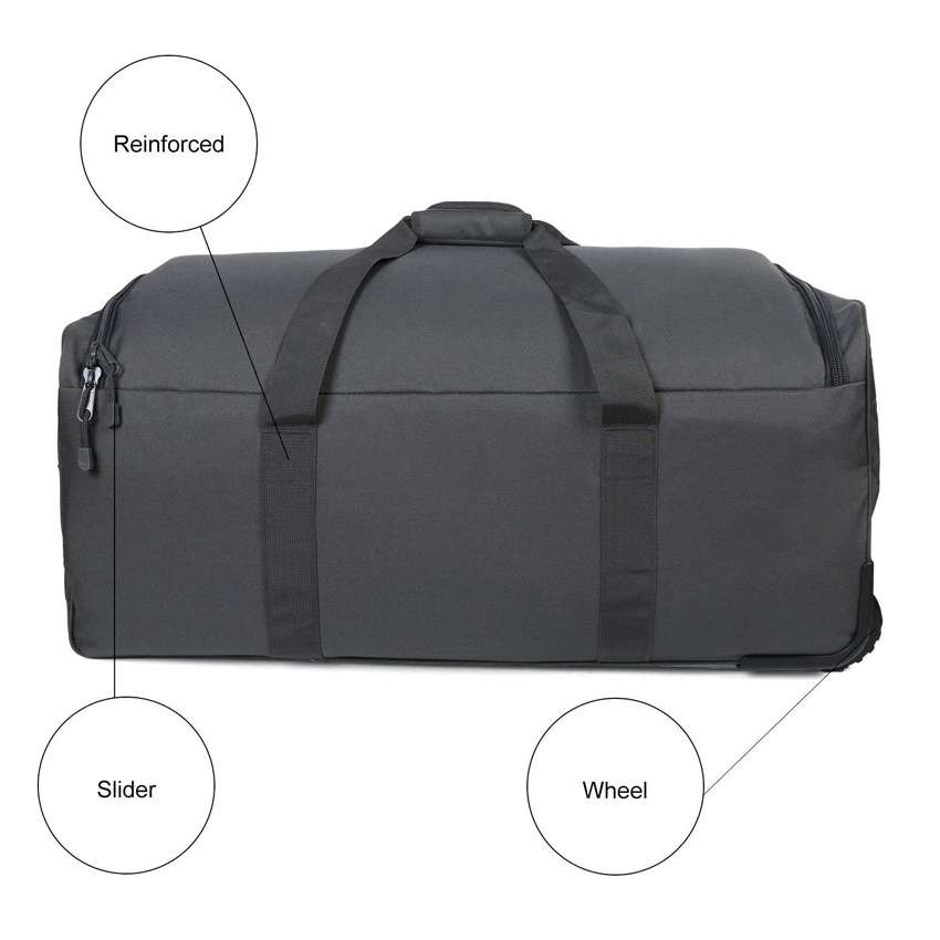 Large Capacity Luggage Bag Rolling Travel Bag Outdoor Trolley Bag