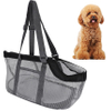 Foldable Breathable Pet Dog Carrier Tote Bag Outdoor Soft Portable Soft-Sided Mesh
