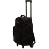 Wholesale High Quality Rockland Double Handle Black Rolling Backpack