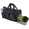 Durable Crowdsource Designed Duffel Bag with 10 Optimal Compartments Including Water Resistant Pouch