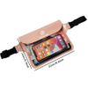 Waterproof Waist Pouch Waist Bag Fanny Pack with Waist Strap &Secret Holder Keep Key Fob for Kayak Swim Surf Snorkel Dry Bag