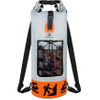 Waterproof Floating Dry Backpack with Waterproof Phone Case for Water Sports - Fishing, Boating, Kayaking, Surfing, Rafting Bag