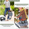 900d Heavy Duty Garden Storage Bag with Organizer and Pockets & Handlelong Adjustable Shoulder Strap Tool Bag