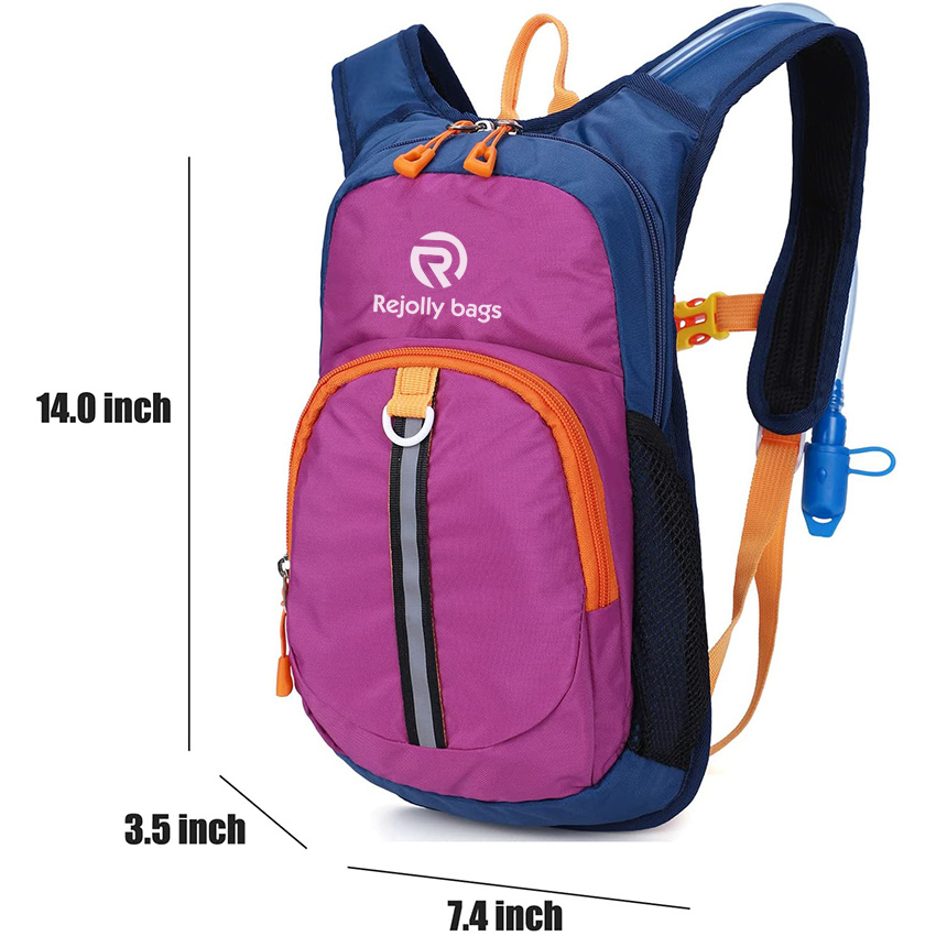 Hydration Backpack Pack for Kids Boys or Girls with 1.5L Water Bladder Hydration Backpack