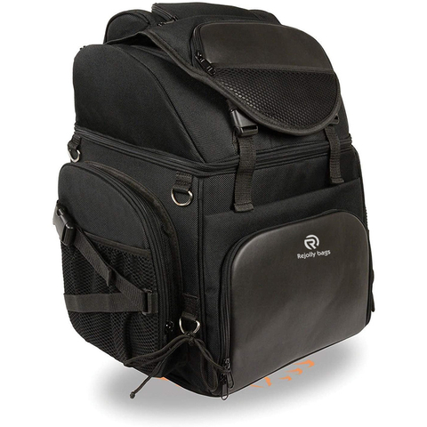 Large Nylon Sissy Bar Bag with Back Pack Straps