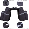 Water-Resistant Portable Bike Pannier Bag - 26L Bicycle Panniers with Reflective Trim, Bike Rear Seat Bicycle Bag