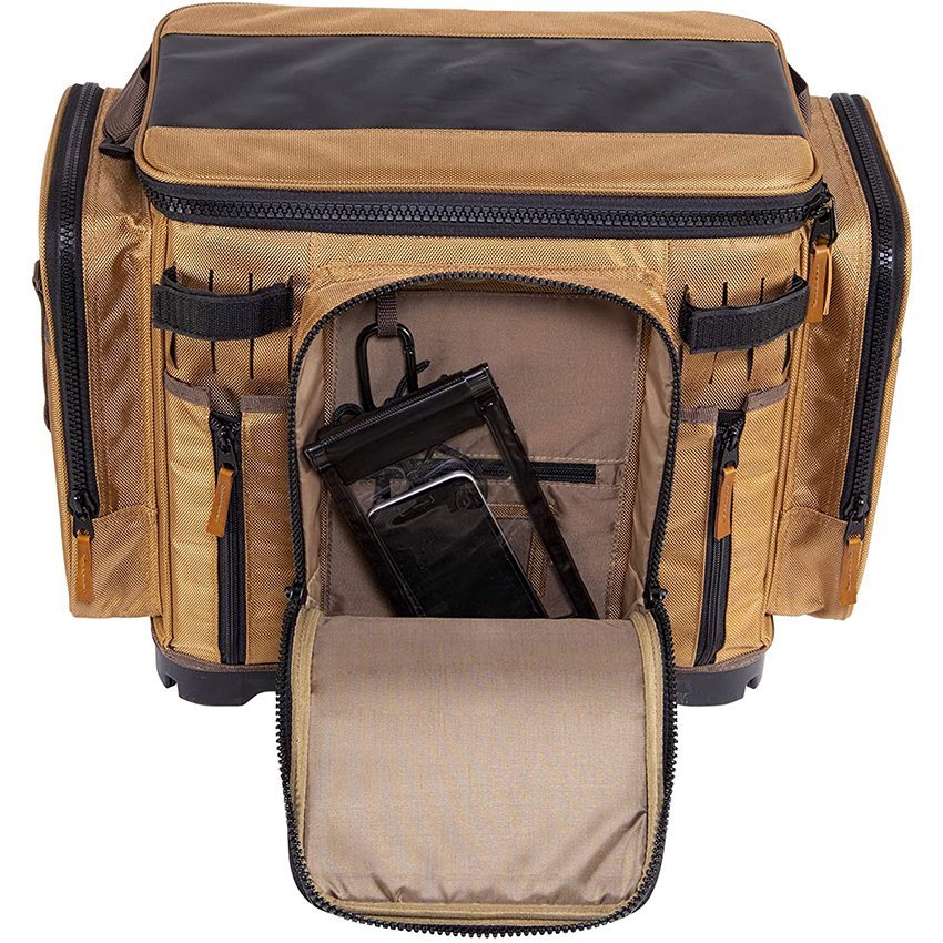 600d Nylon Storage Bag - Lightweight Large Capacity Heavy-Duty Fishing Gear Bag