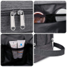 Nylon Lightweight Shaving Bag for Men and Women Small Toiletry Bag
