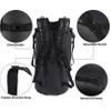 35L Waterproof Backpack, Lightweight Dry Bag Backpack for Hiking, Kayaking, Boating, Fishing Black/Blue Bag