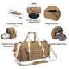 Large Capacity Fashion Design Duffle with Shoes Compartment for Travel Bag