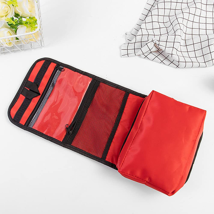 Folding First Aid Storage Bags Empty Emergency Treatment Supplies Organizer Pouch Rescue Medical Survival Handbags