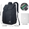 Laptop Backpack for Work, Unisex Business Travel Backpack Fits 15.6 Inch Slim Notebook, Water Resistant College School Dry Backpack