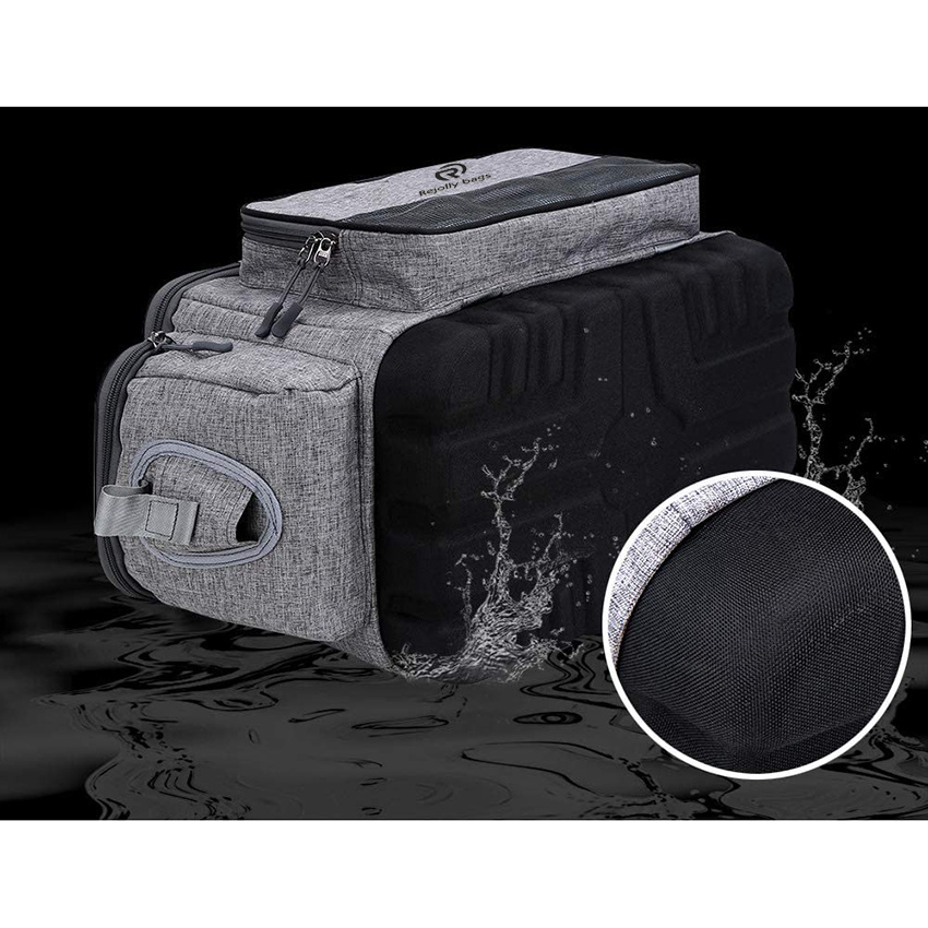 Outdoor Large Fishing Tackle Storage Bag - 100% Water-Resistant Polyester Material - Fishing Tackle Bags Fishing Gear Bag