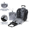 Lightweight Rolling Underseat Compact Carry-on Upright 2 Wheel Luggage for Travel Rolling Bag