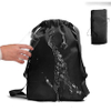 Waterproof Drawstring Gym Backpack Bag for Men & Women, Sport Gym Sack Mini Travel Daypack Bag